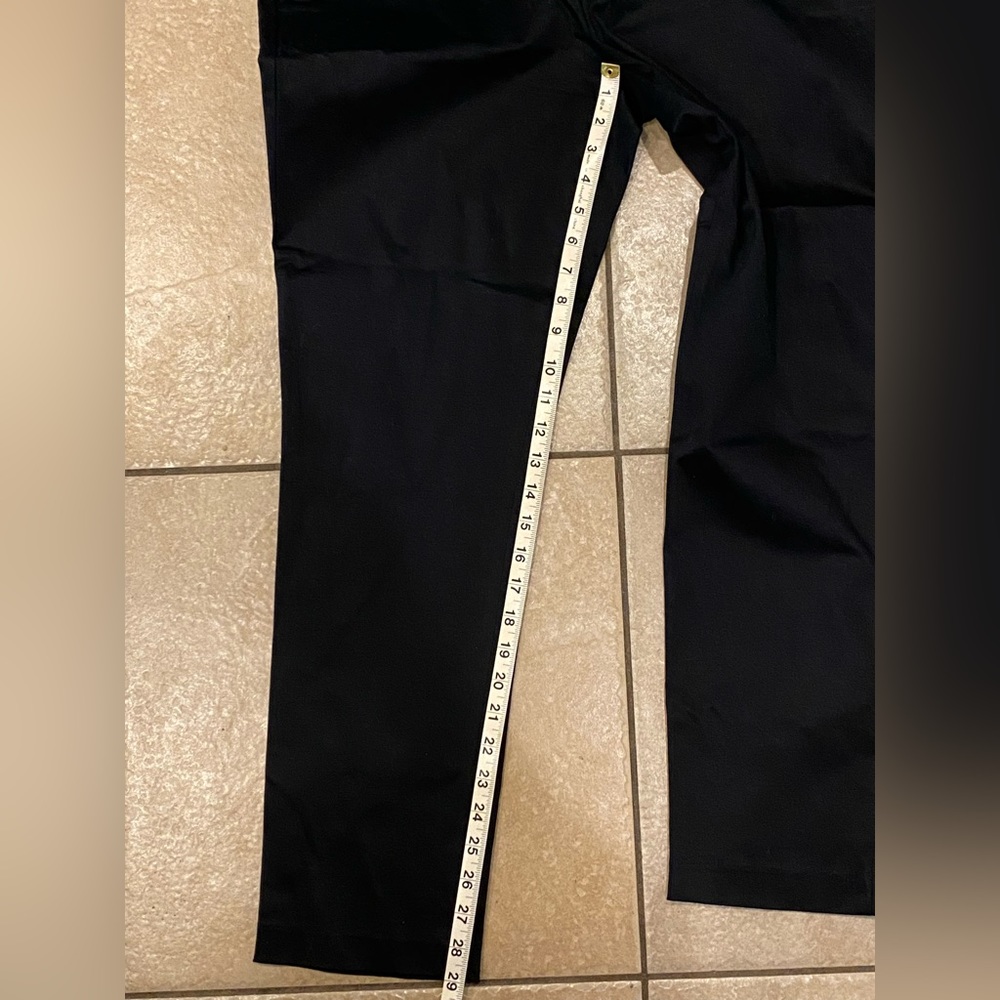 Michael By Michael Kors Basic Black Straight Leg … - image 6